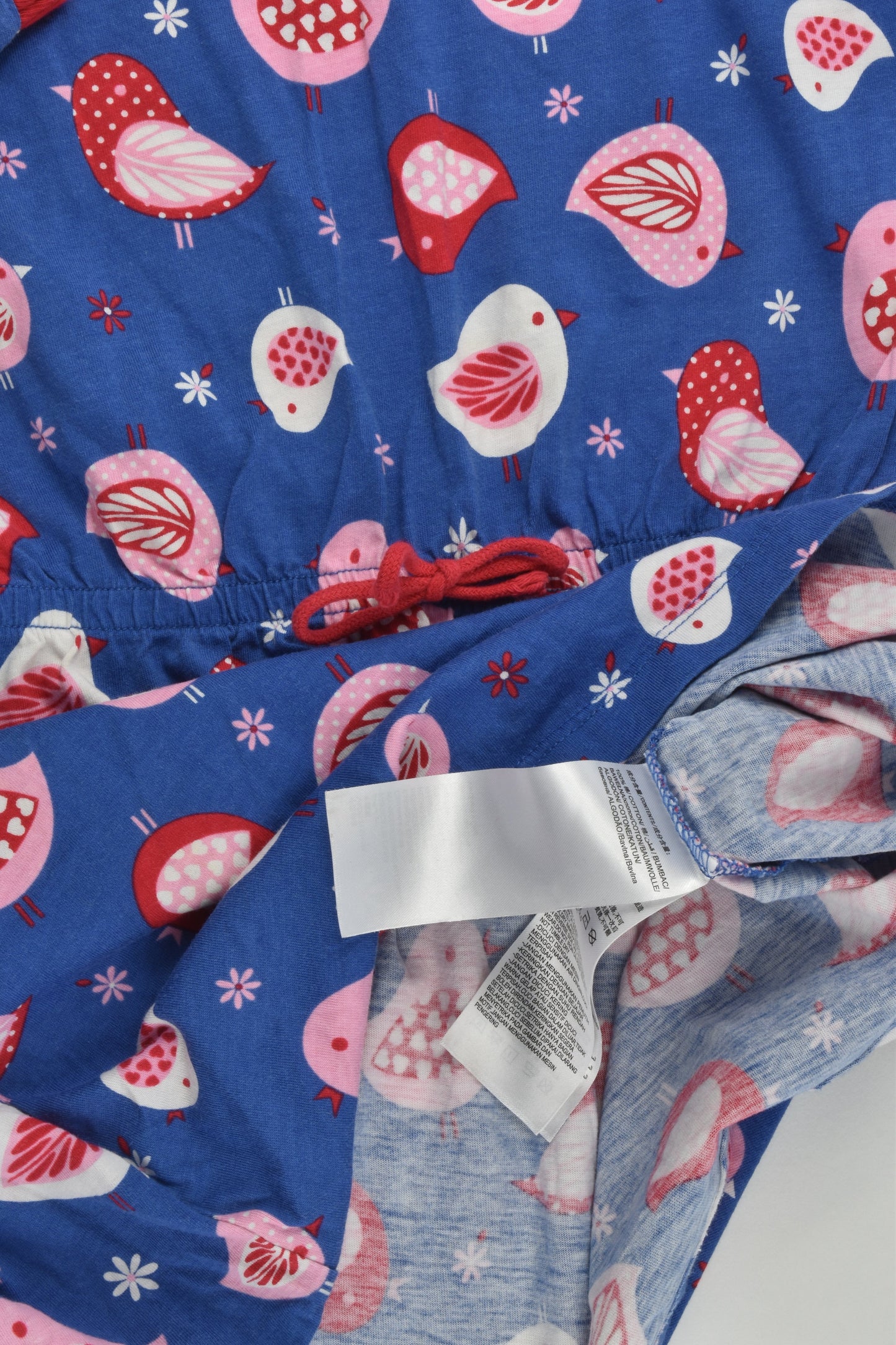 Bossini Size 6-7 (120 cm) Birds Dress
