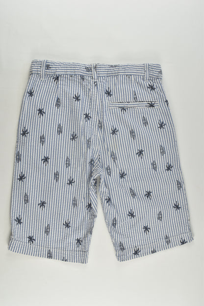 Bossini Size 8-9 (130 cm) Palm Trees and Canoes Shorts