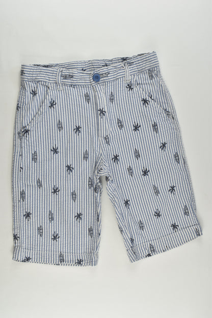 Bossini Size 8-9 (130 cm) Palm Trees and Canoes Shorts
