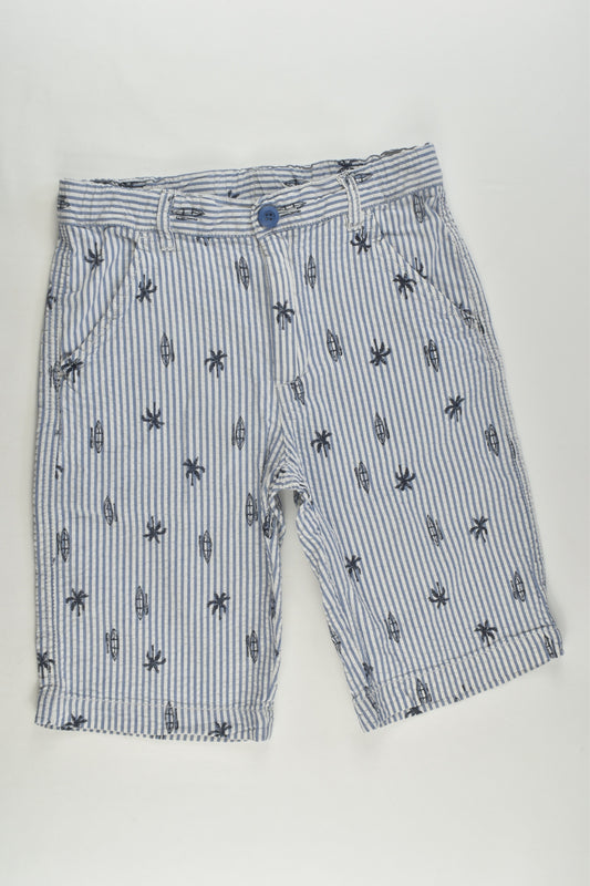 Bossini Size 8-9 (130 cm) Palm Trees and Canoes Shorts