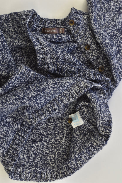 Bout'Chou (France) Size 0-1 (12 months, 74 cm) Knitted Jumper