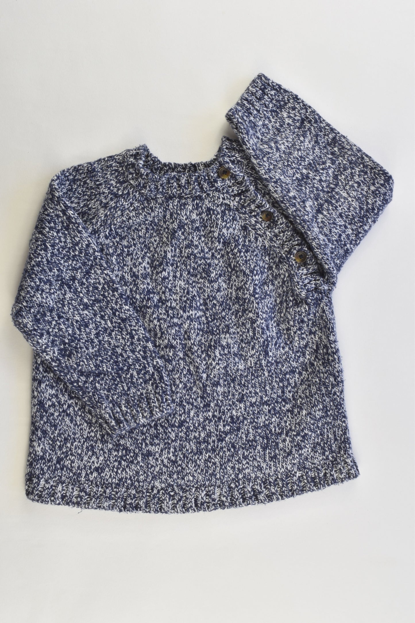 Bout'Chou (France) Size 0-1 (12 months, 74 cm) Knitted Jumper