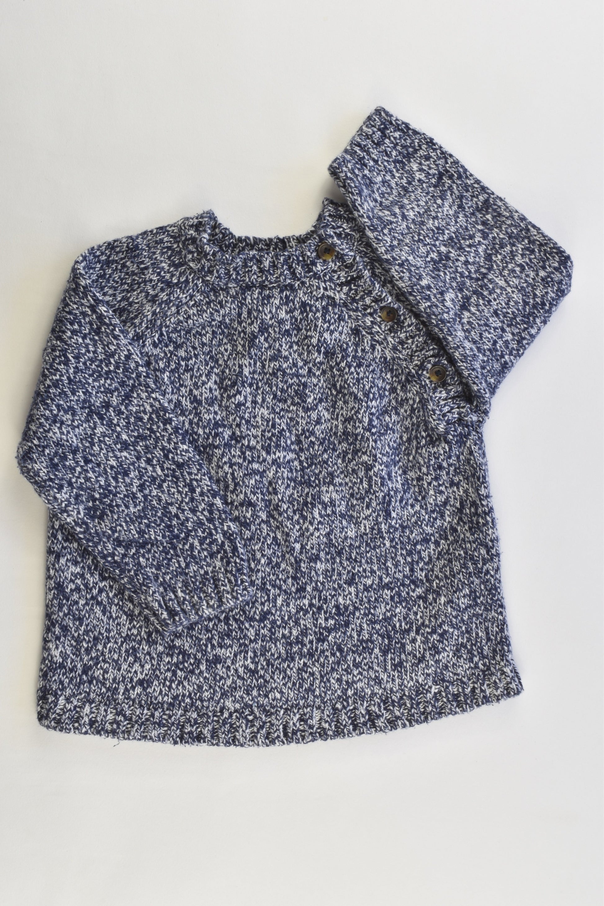 Bout'Chou (France) Size 0-1 (12 months, 74 cm) Knitted Jumper