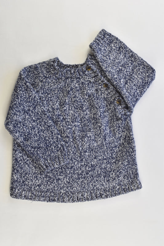 Bout'Chou (France) Size 0-1 (12 months, 74 cm) Knitted Jumper