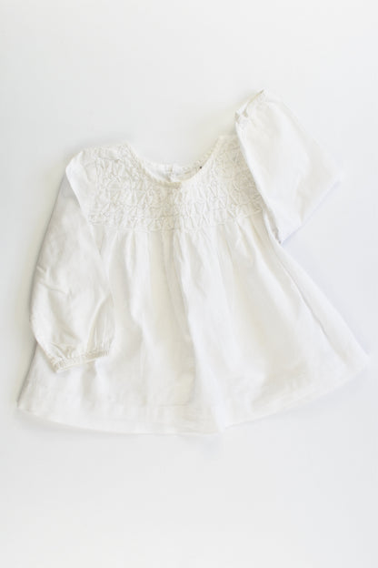 Bout'Chou (France) Size 0-1 (18 months, 81 cm) Blouse