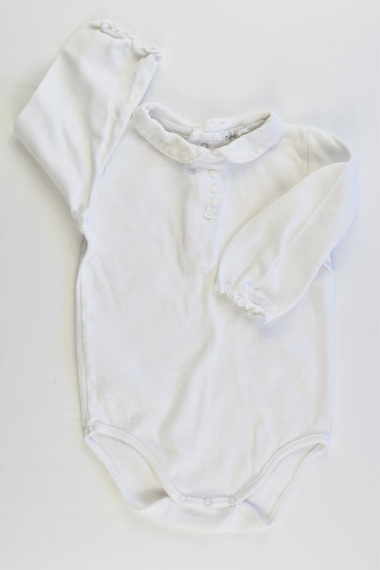 Bout'Chou (France) Size 0 (12 months, 74 cm) Collared Bodysuit