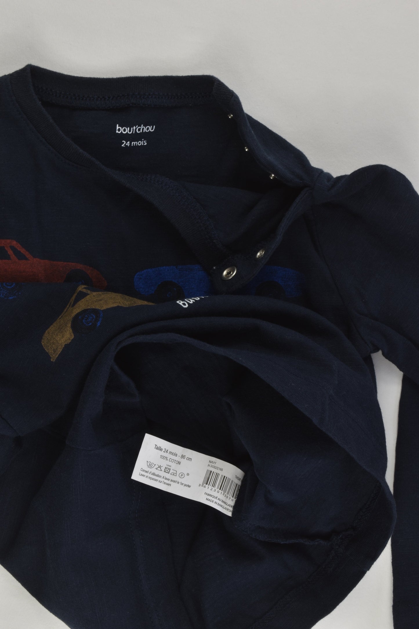 Bout'Chou (France) Size 1-2 (24 months, 86 cm) Babies Cars Collection