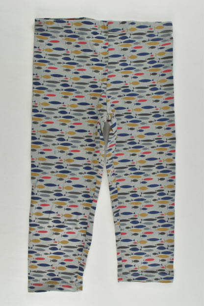 Bout'Chou (France) Size 1-2 (24 months, 86 cm) Fish Leggings