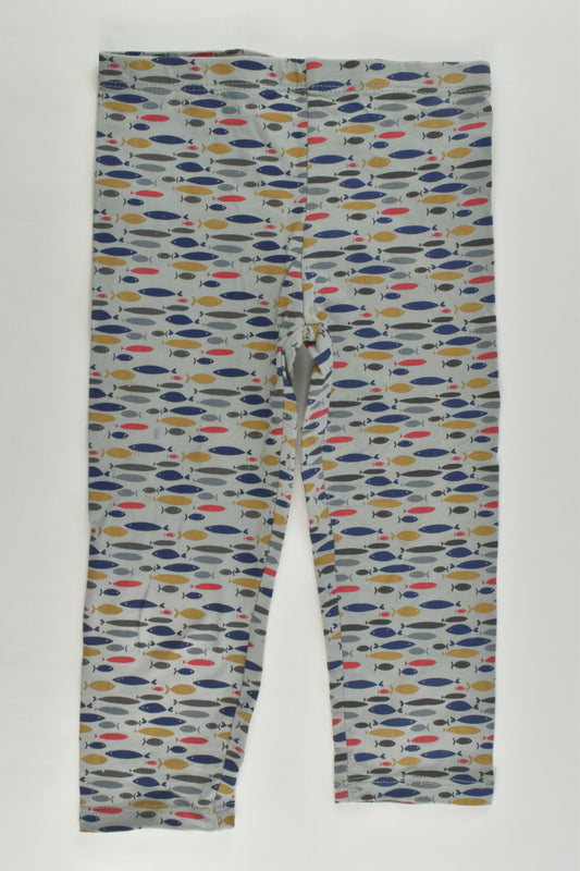 Bout'Chou (France) Size 1-2 (24 months, 86 cm) Fish Leggings
