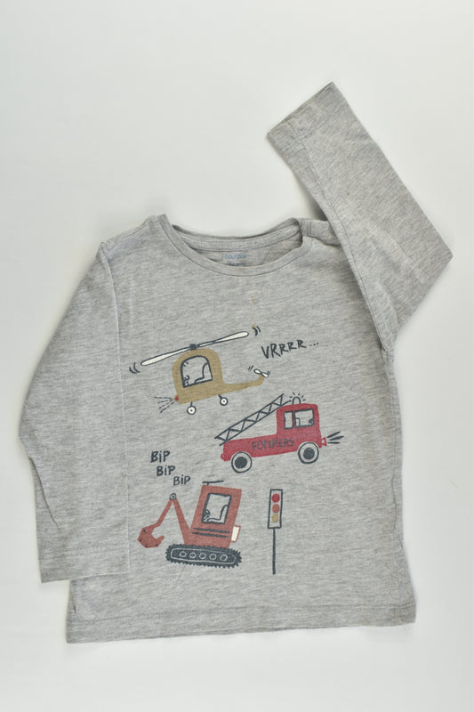 Bout'Chou (France) Size 1-2 (24 months, 86 cm) Vehicles Top