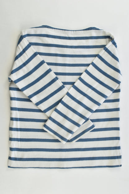 Bout'Chou (France) Size 2-3 (36 months) "Little Smart Tiger" Striped Top