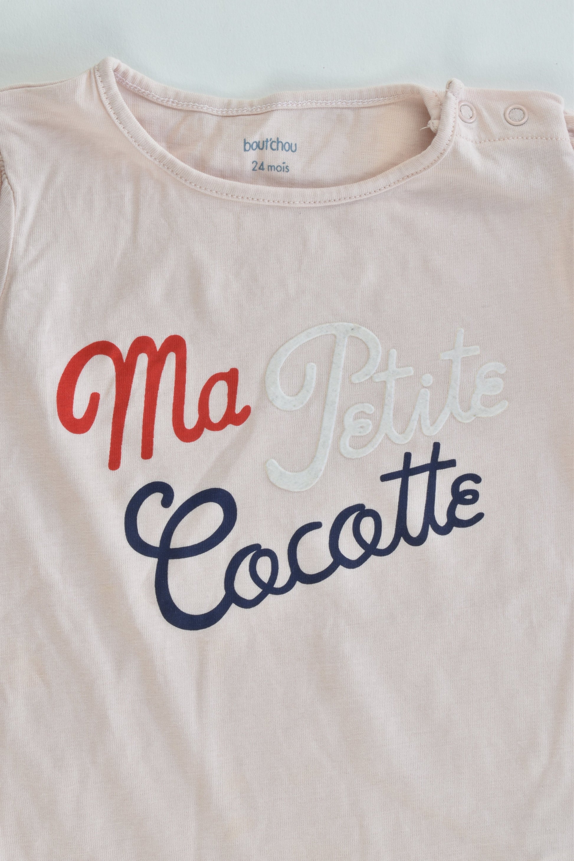 Bout'chou (France) Size 24 months (86 cm) "Ma Petite Cocotte" T-shirt