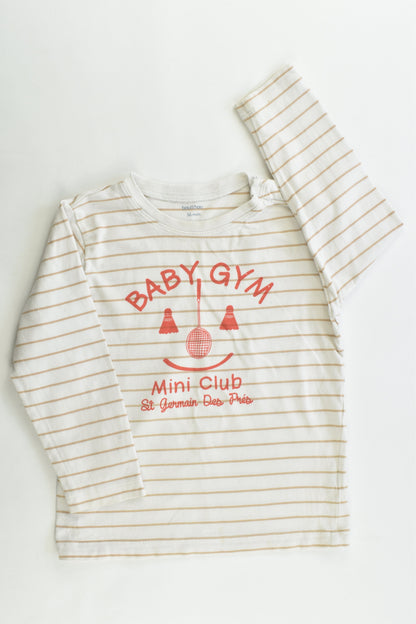 Bout'Chou (France) Size 3 (94 cm) "Baby Gym" Striped Top