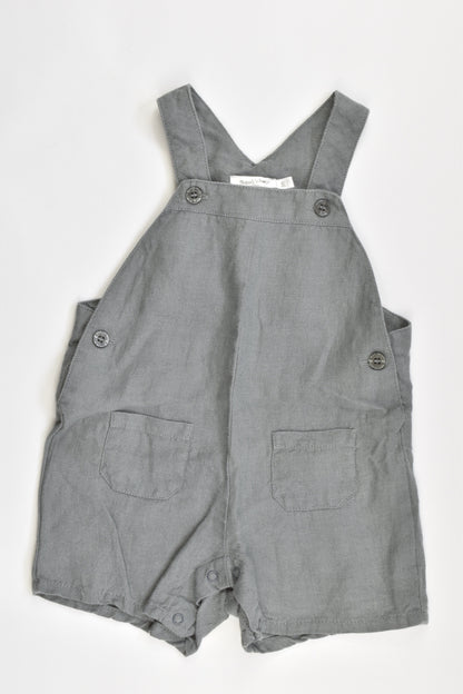 Bout'chou Size 6 months Linen Overalls