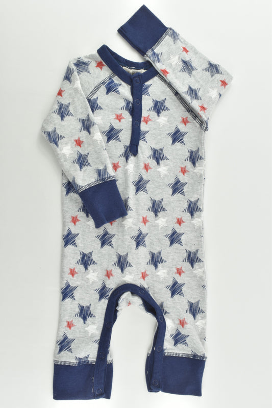 BQT Size 00 Stars Romper