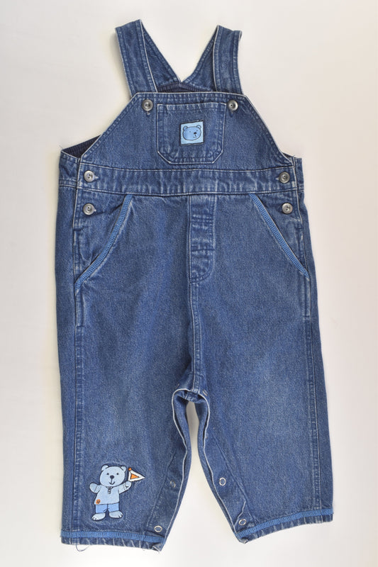 Bramd Unknown Size 0 Bear Denim Overalls