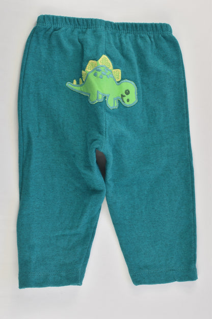 Brand Unknown (Brazil) Size 00 (3-6 months) Dinosaur at the Back Pants