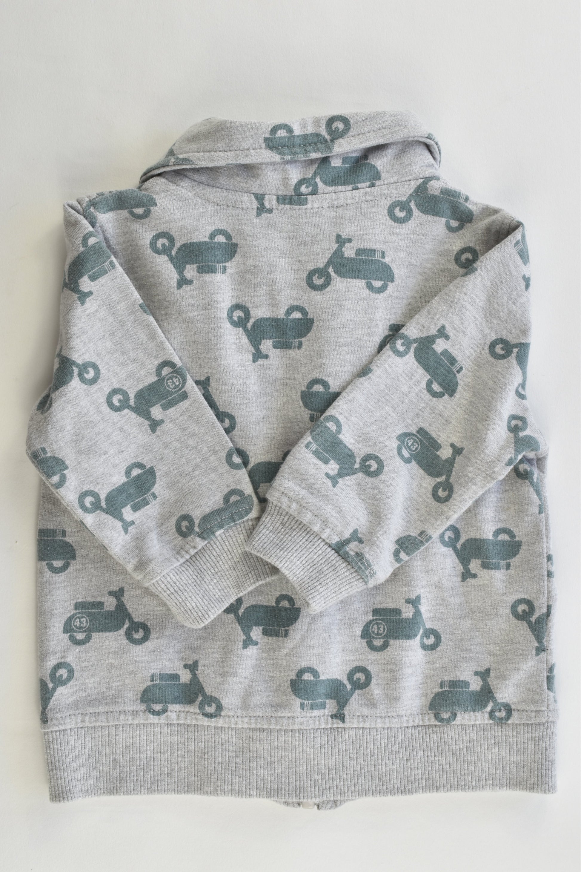 Brand Unknown Size 0 Vespa Zip Sweater