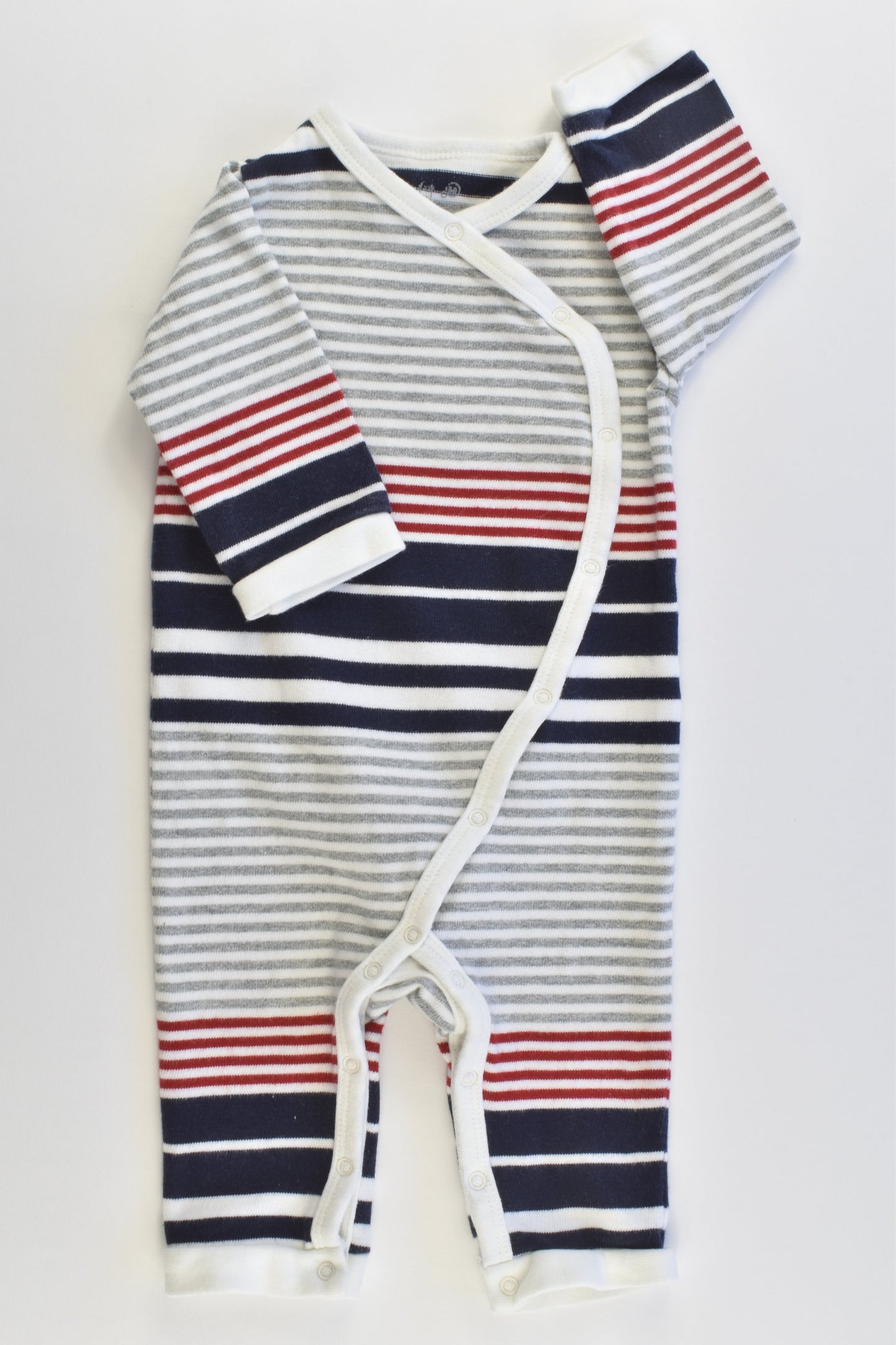 Brand Unknown Size 000 Striped Romper