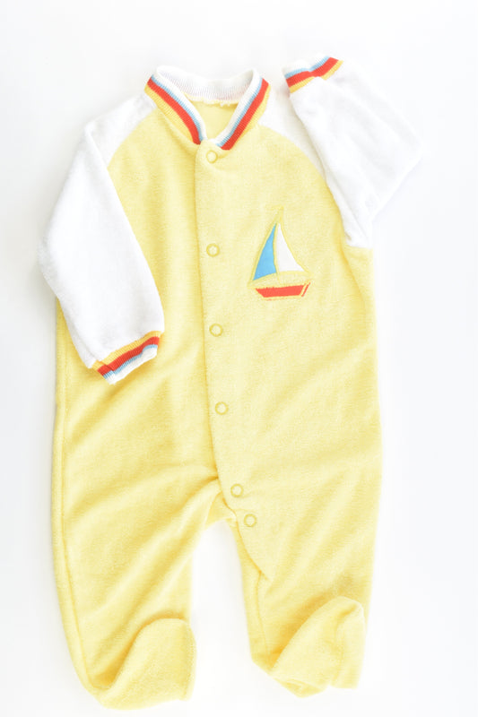 Brand Unknown Size 000 Terry Romper