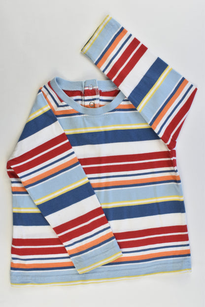 Brand Unknown Size 1-2 Striped Top