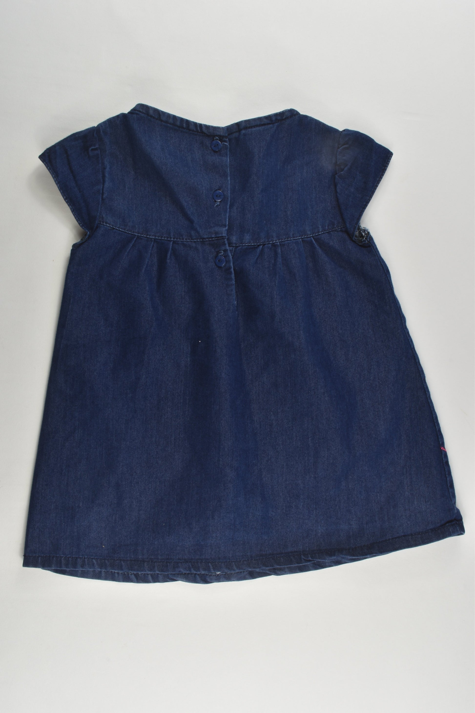 Brand Unknown Size 1 Lightweight Butterfly Denim Dress MiniMe Preloved - Baby and Kids' Clothes Brand Unknown Size 1 Lightweight Butterfly Denim Dress MiniMe Preloved - Baby and Kids' Clothes