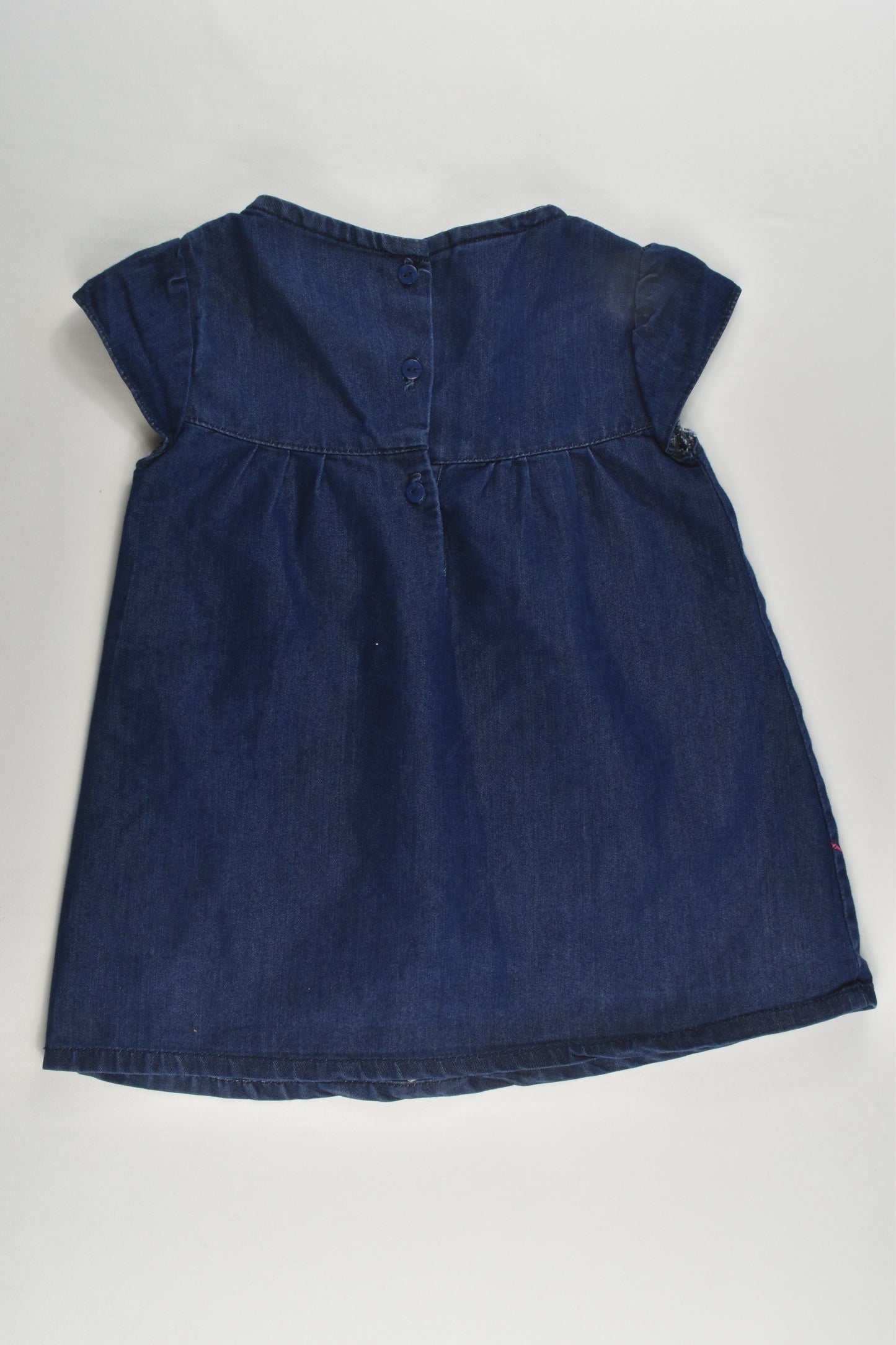 Brand Unknown Size 1 Lightweight Butterfly Denim Dress