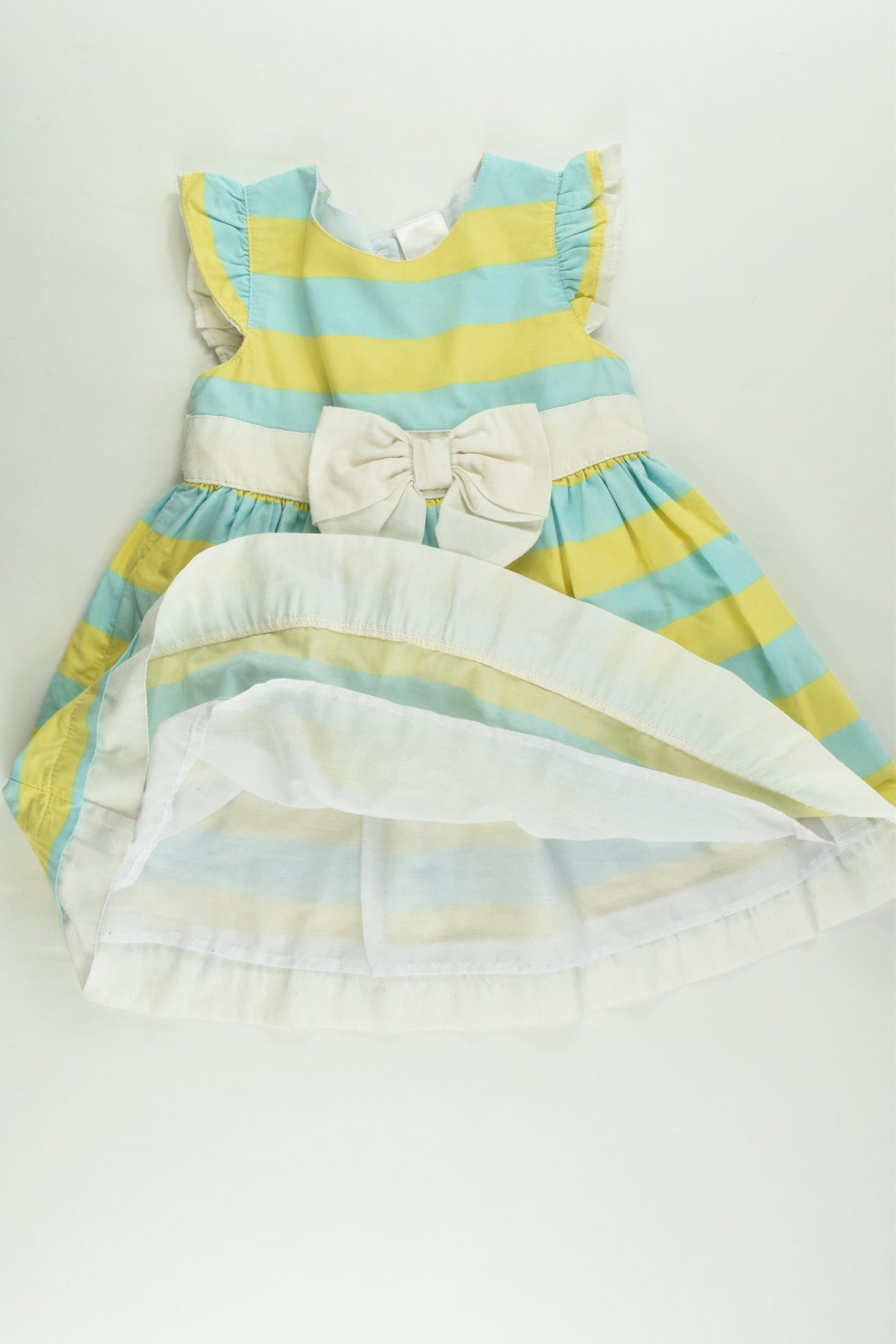 Brand Unknown Size 1 Lined Striped Dress