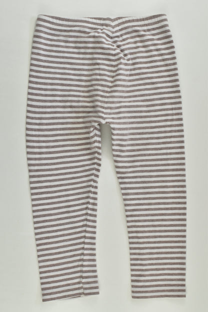 Brand Unknown Size 1 Striped Squirrel Leggings