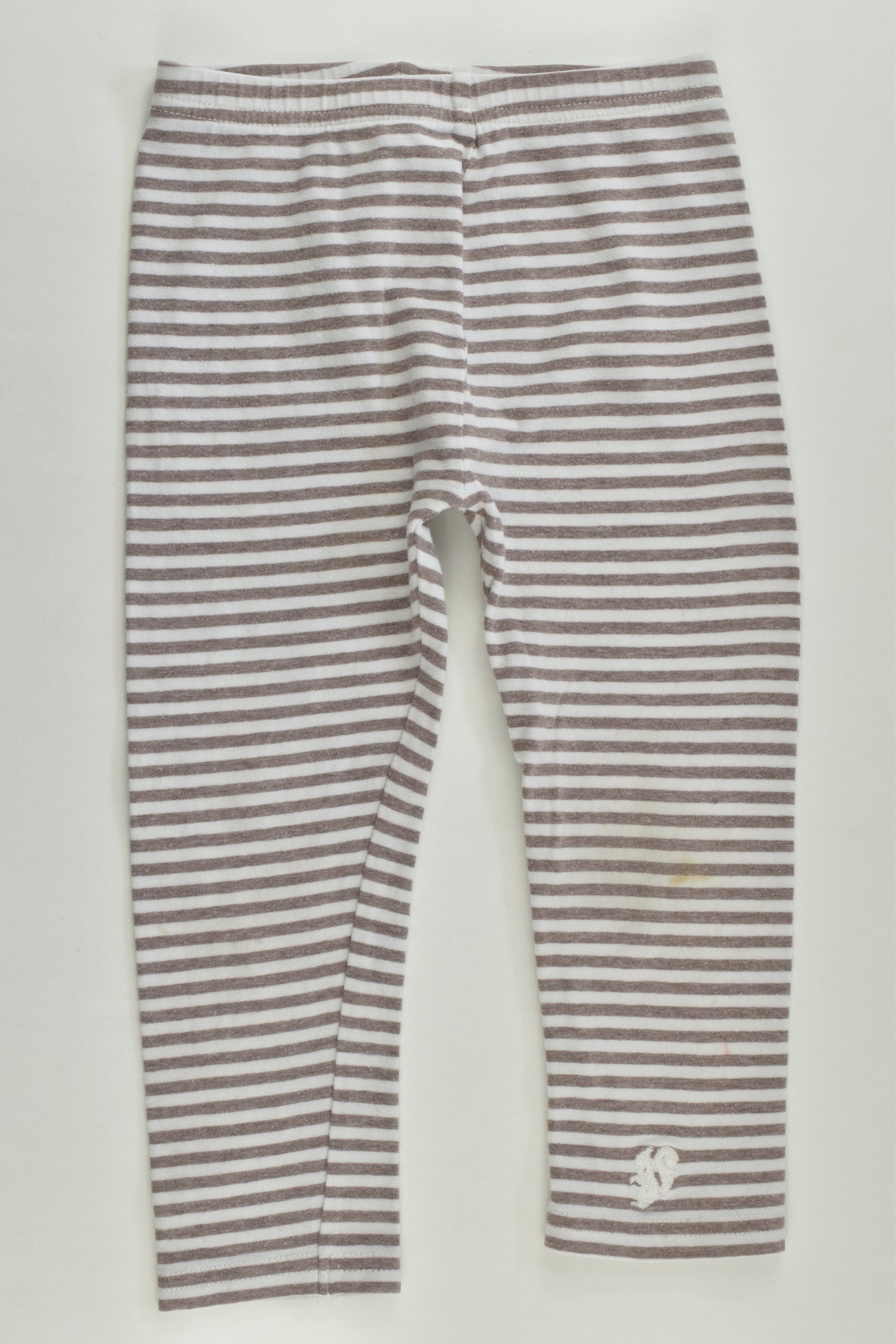Brand Unknown Size 1 Striped Squirrel Leggings