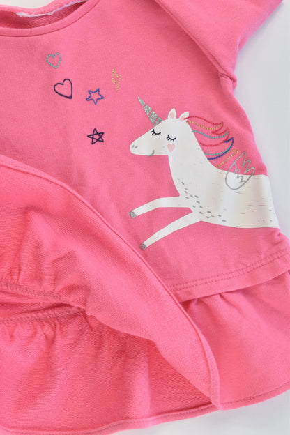 Brand Unknown Size 2 (18-24 months) Unicorn Sweater/Tunic