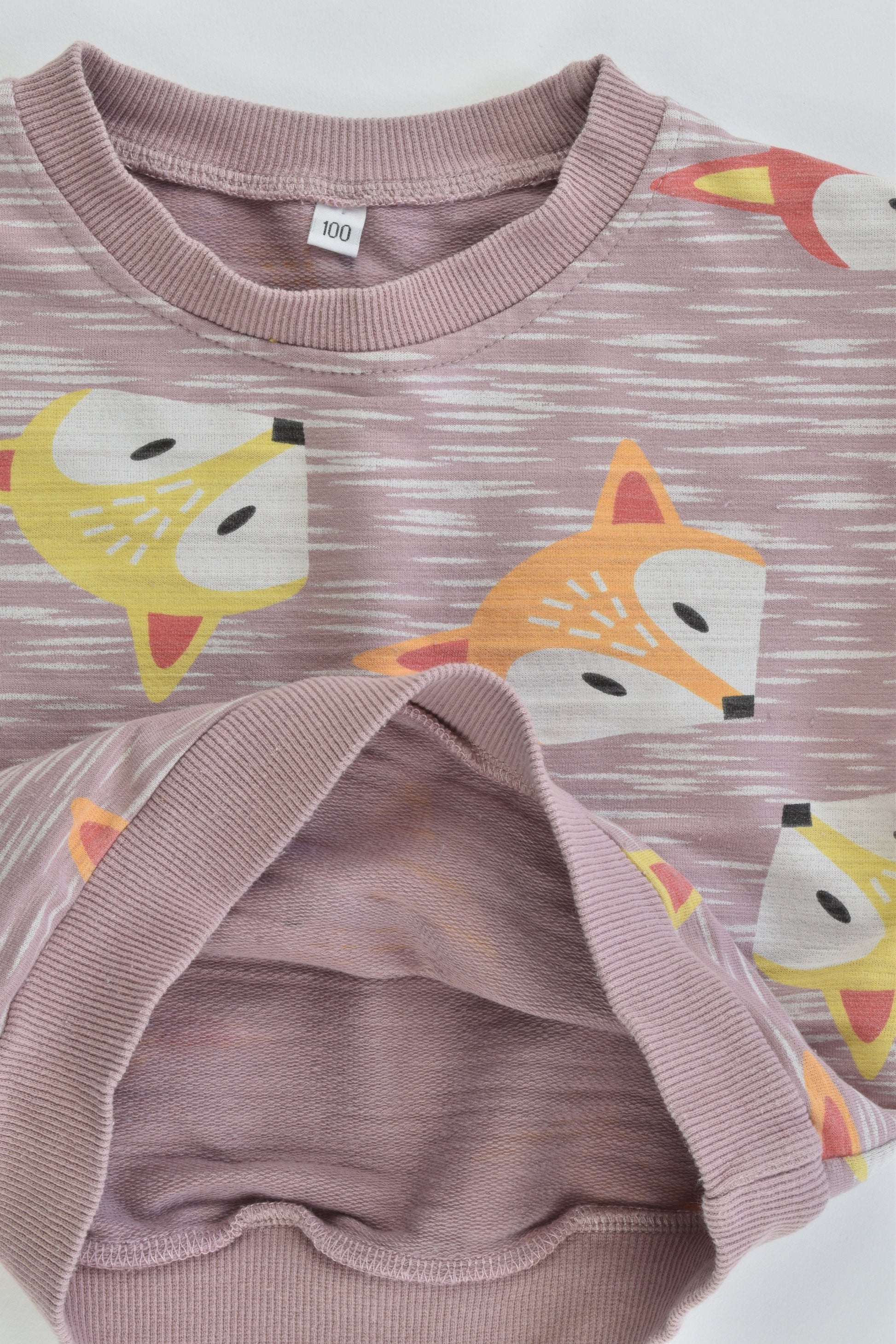 Brand Unknown Size 2-3 (100 cm) Fox Sweater