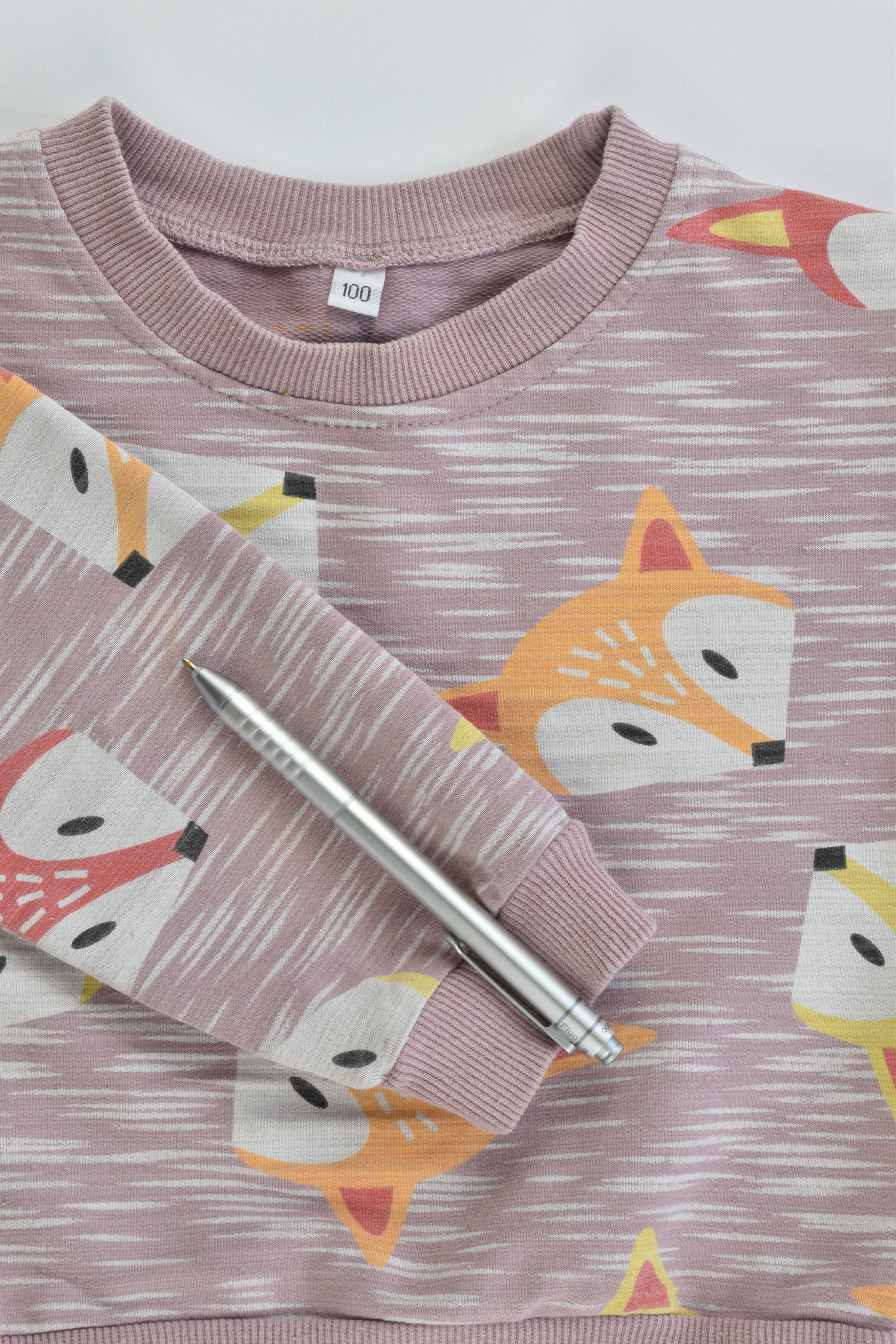 Brand Unknown Size 2-3 (100 cm) Fox Sweater