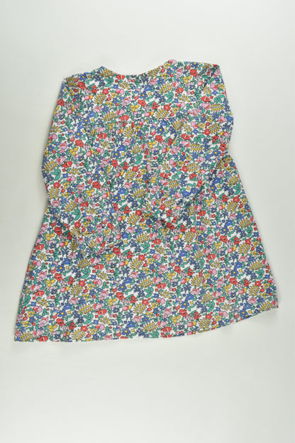 Brand Unknown Size 3-4 Liberty Print Smocked Dress