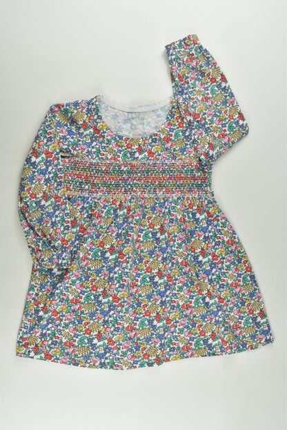 Brand Unknown Size 3-4 Liberty Print Smocked Dress