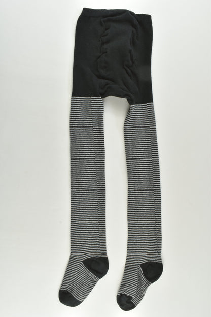 Brand Unknown Size 3-5 Striped Footed Tights