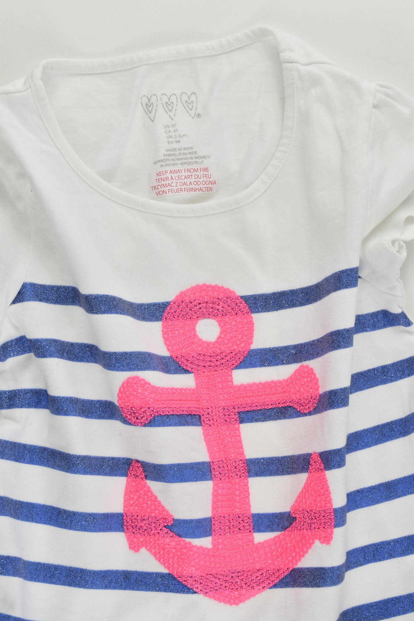Brand Unknown Size 3 (98 cm) Nautical T-shirt