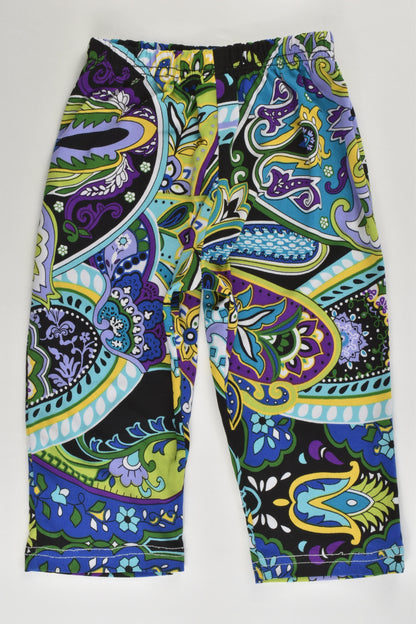 Brand Unknown Size approx 0-1 Blue Mix Lightweight Stretchy Pants