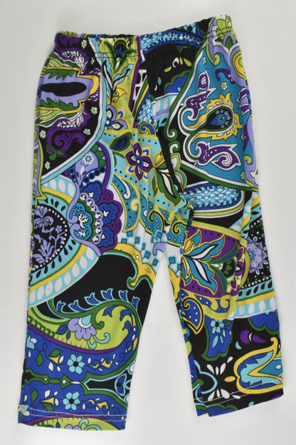 Brand Unknown Size approx 0-1 Blue Mix Lightweight Stretchy Pants