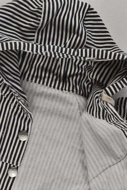 Brand Unknown Size approx 0-1 Striped Hooded Jacket