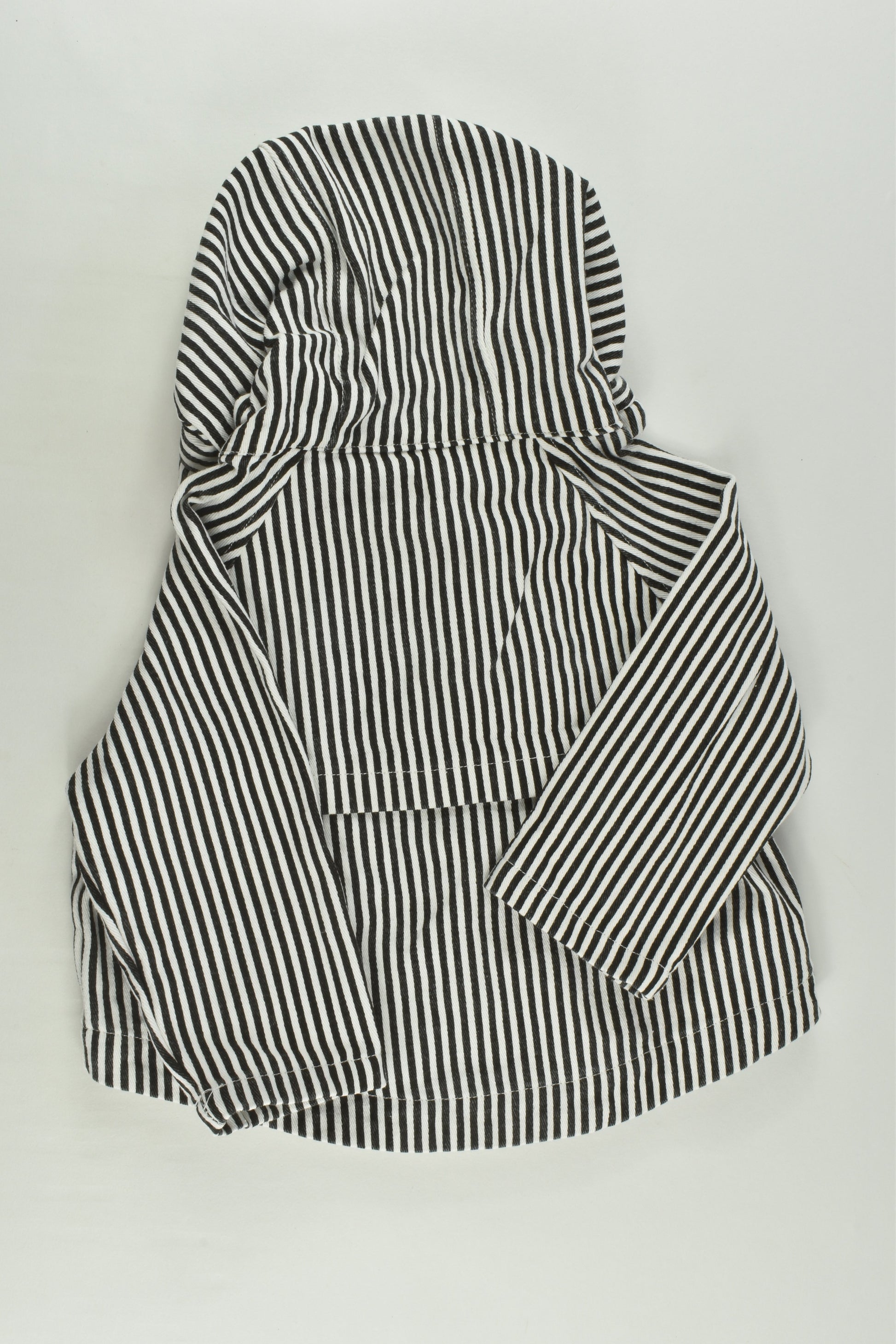 Brand Unknown Size approx 0-1 Striped Hooded Jacket