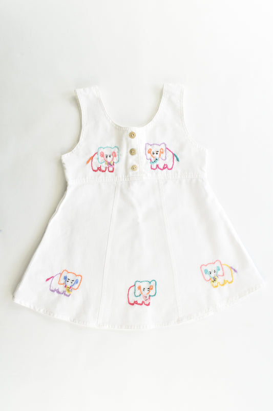 Brand Unknown Size approx 0 Embodied Elephants Dress