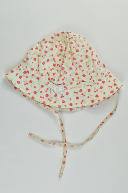 Brand Unknown Size approx 1 year Strawberries Sun Hat