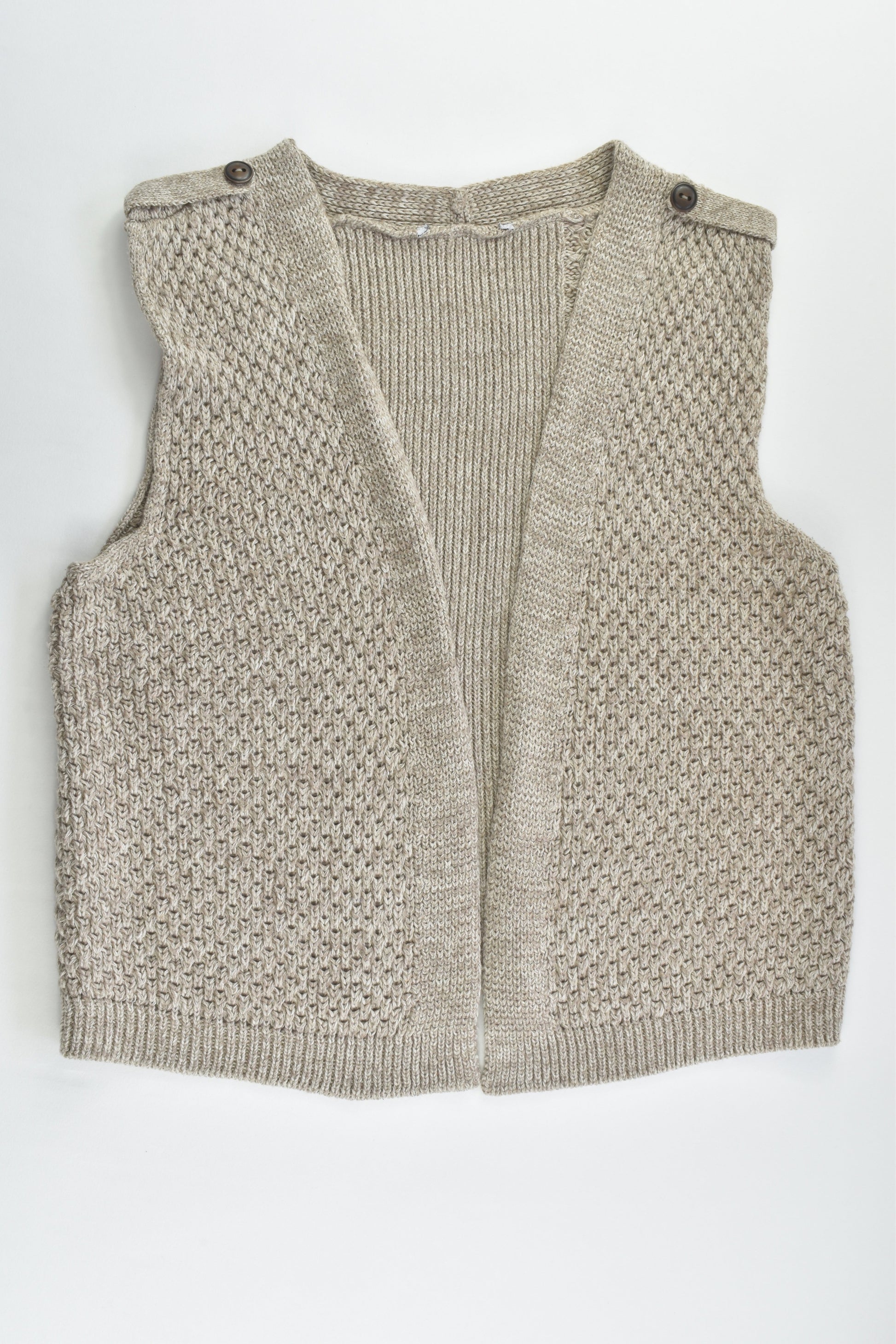 Brand Unknown Size approx 10-12 Knitted Vest