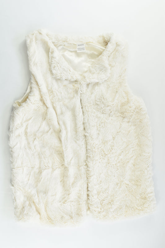 Brand Unknown Size approx 10-12 Lined Fluffy Vest