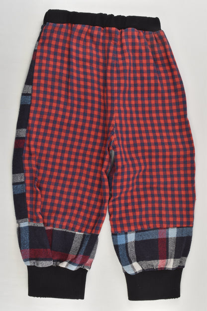 Brand Unknown Size approx 2-3 Checked Pants