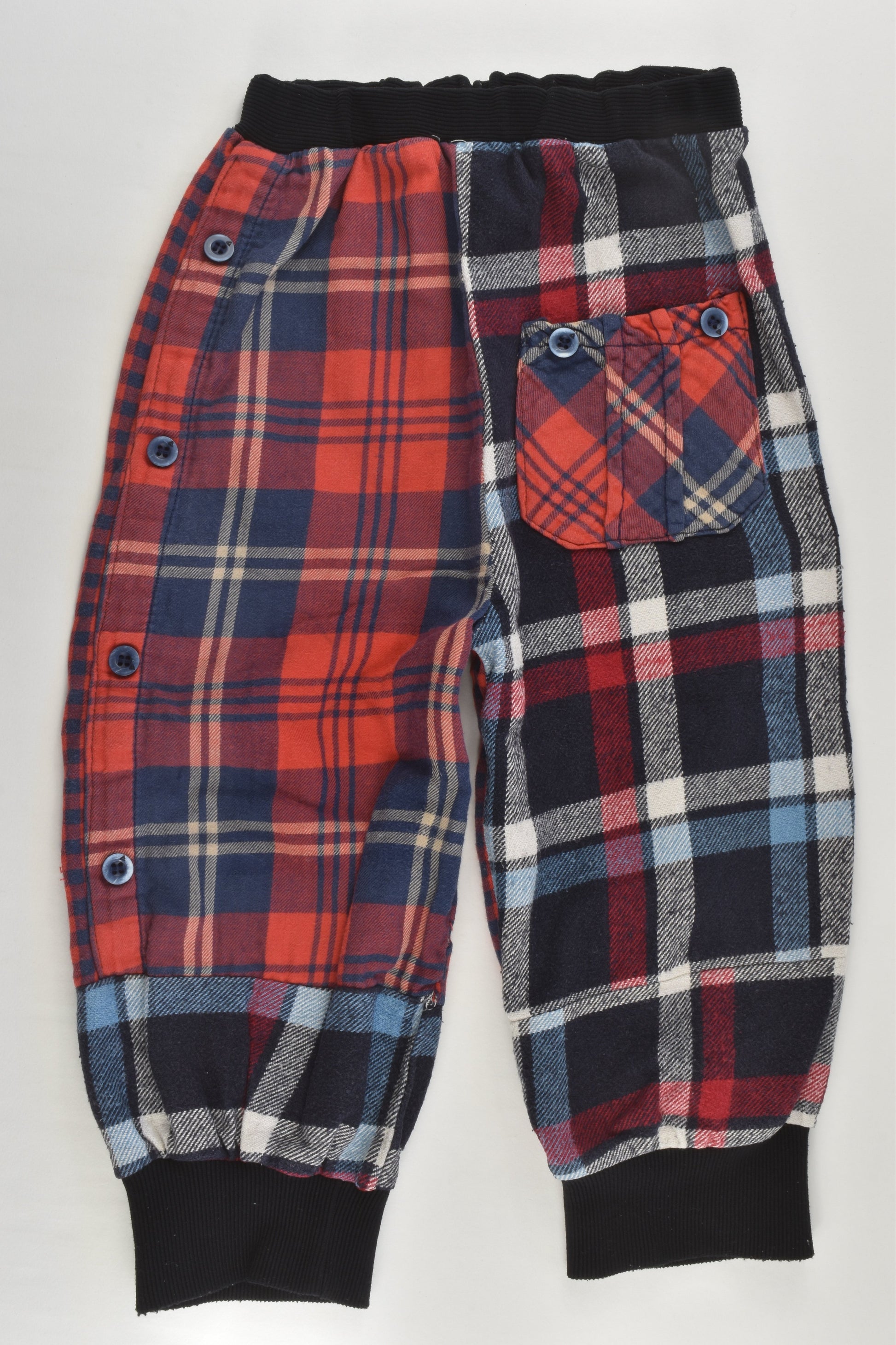 Brand Unknown Size approx 2-3 Checked Pants