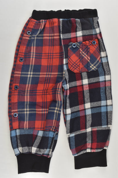 Brand Unknown Size approx 2-3 Checked Pants