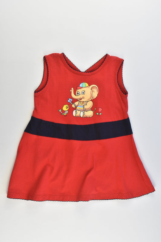 Brand Unknown Size approx 2 Vintage Style Dress