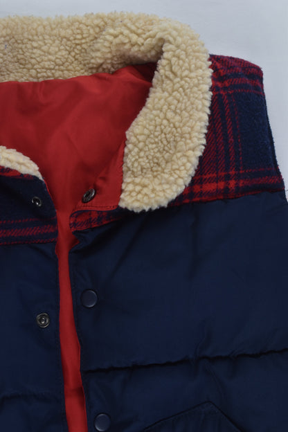 Brand Unknown Size approx 4-5 Reversible Puffer Vest